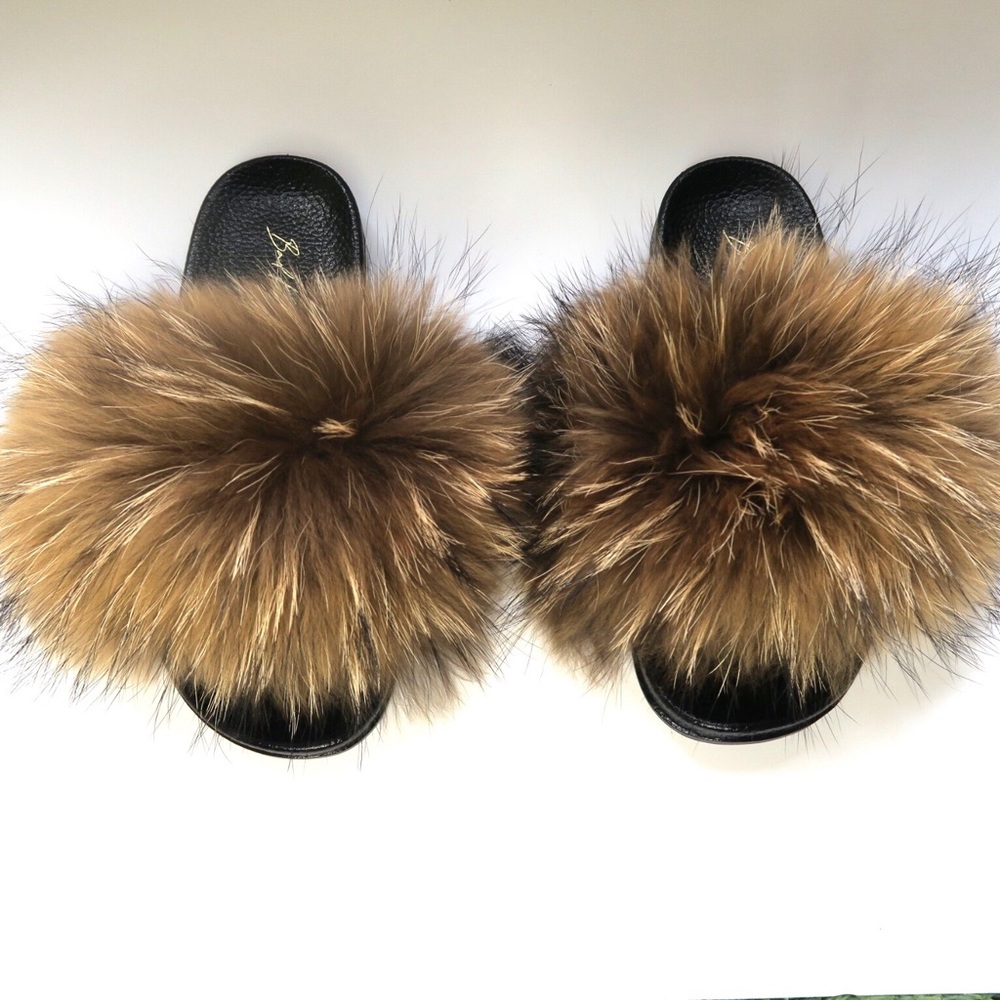 Fur slippers Bad Kitty la